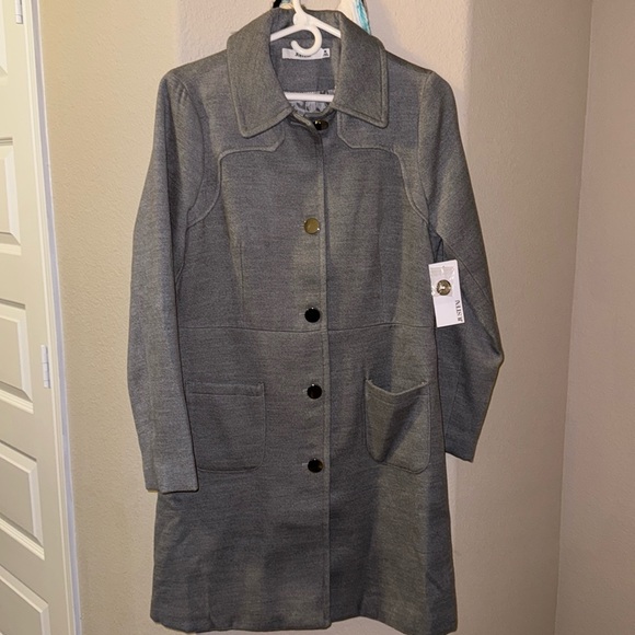 JustFab Jackets & Blazers - JustFab gray coat medium